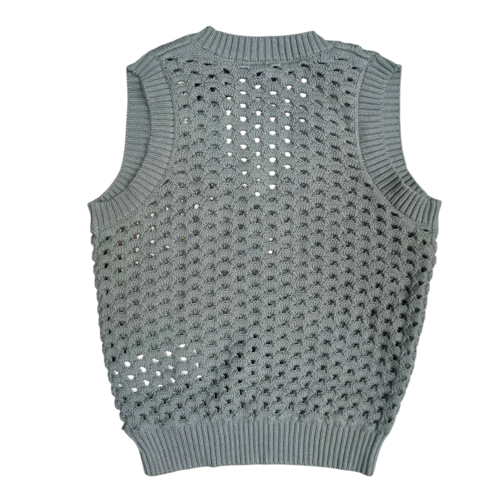 Dickies Green Knitted Vest (W)