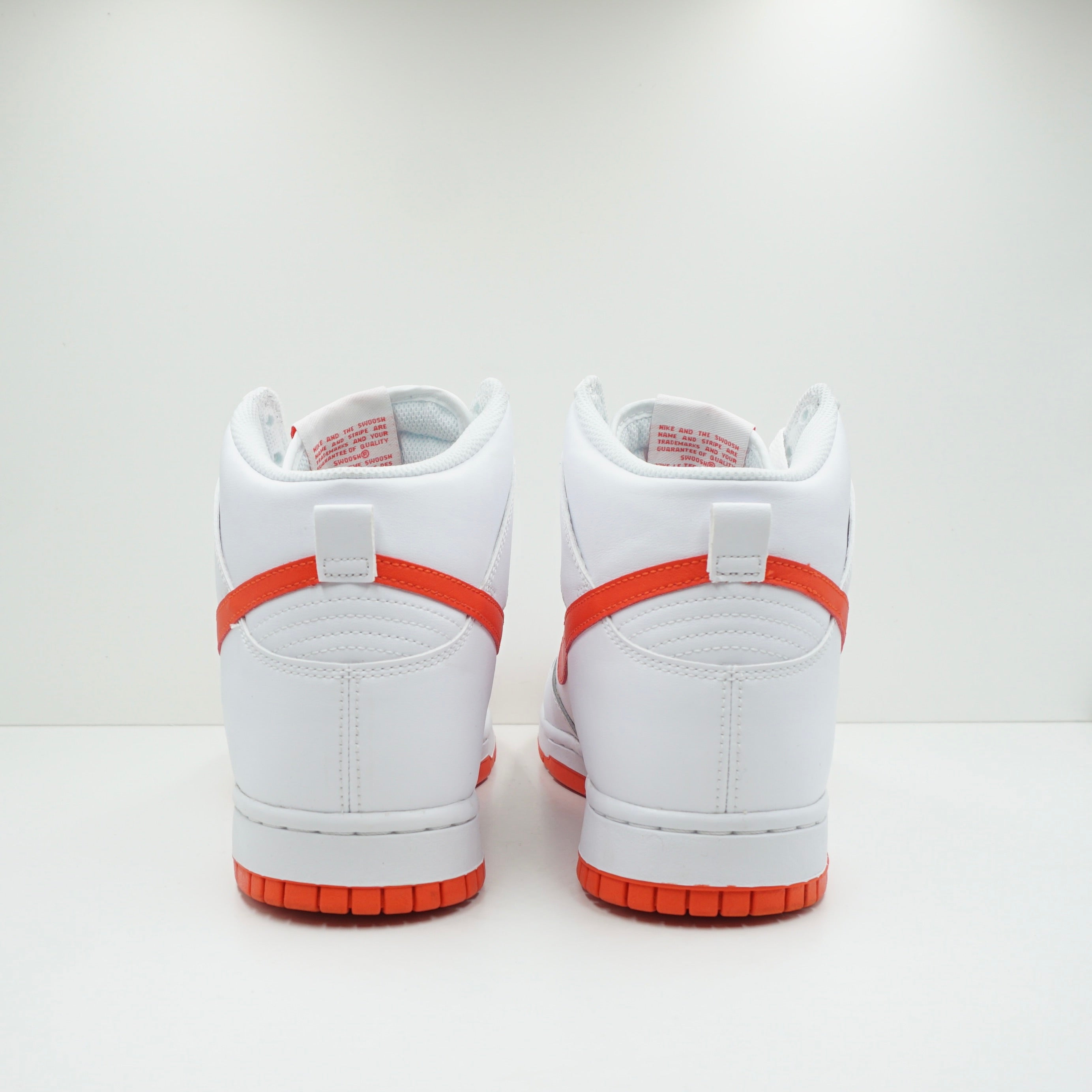 Nike Dunk High White Picante Red