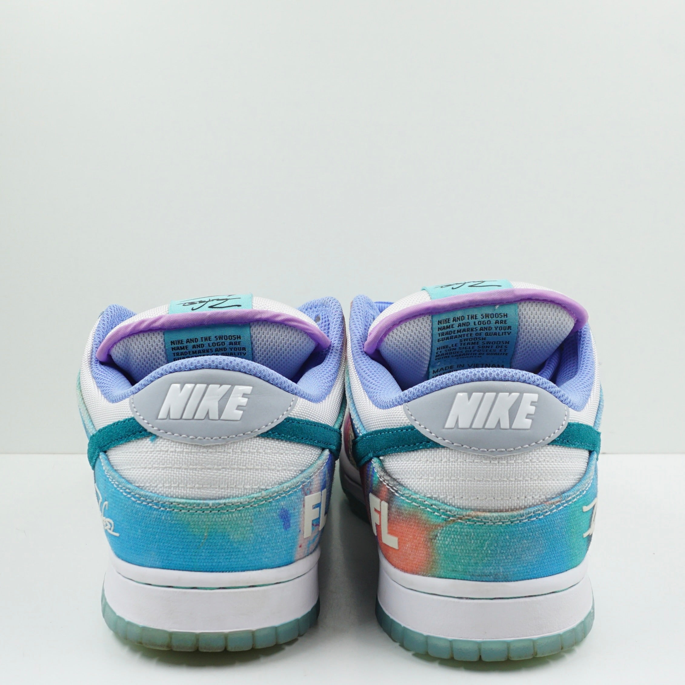 Nike SB Dunk Low Futura Laboratories Bleached Aqua