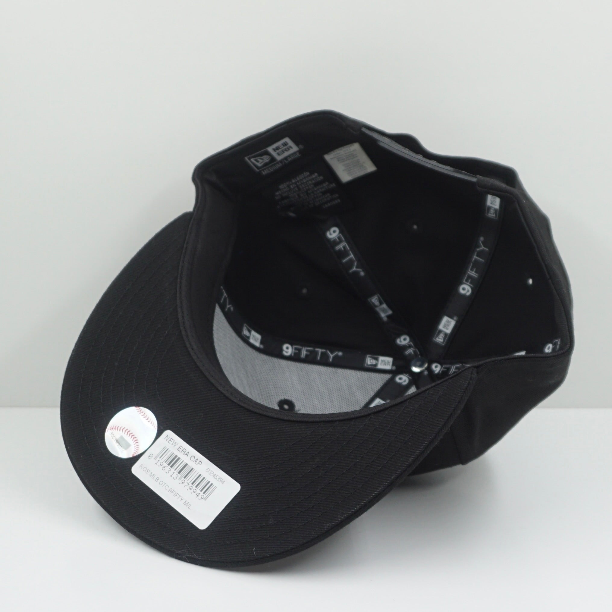 New Era San Francisco Giants Black Orange Snapback Cap