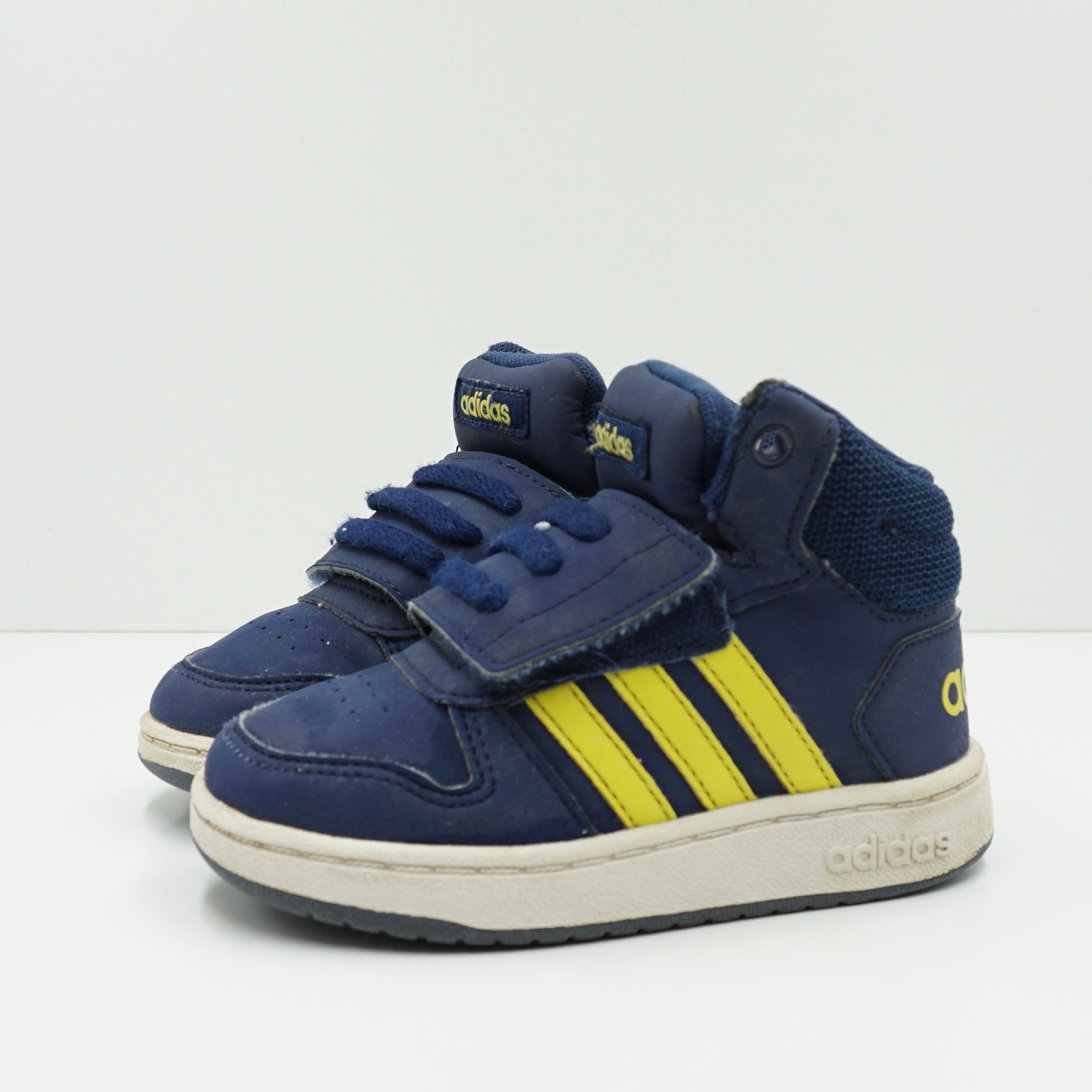Adidas Hoops Mid Blue Toddler
