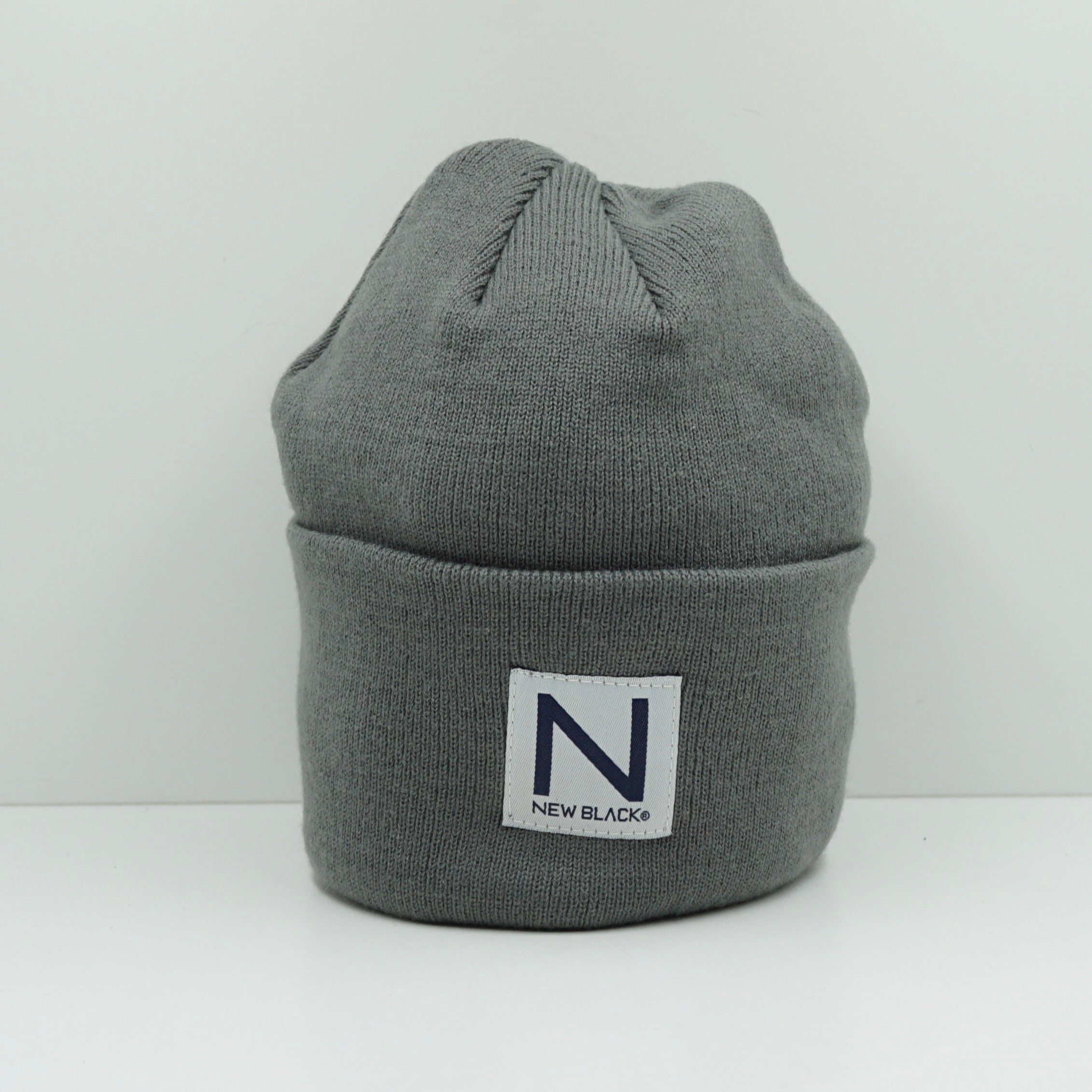 New Black Dark Grey Beanie