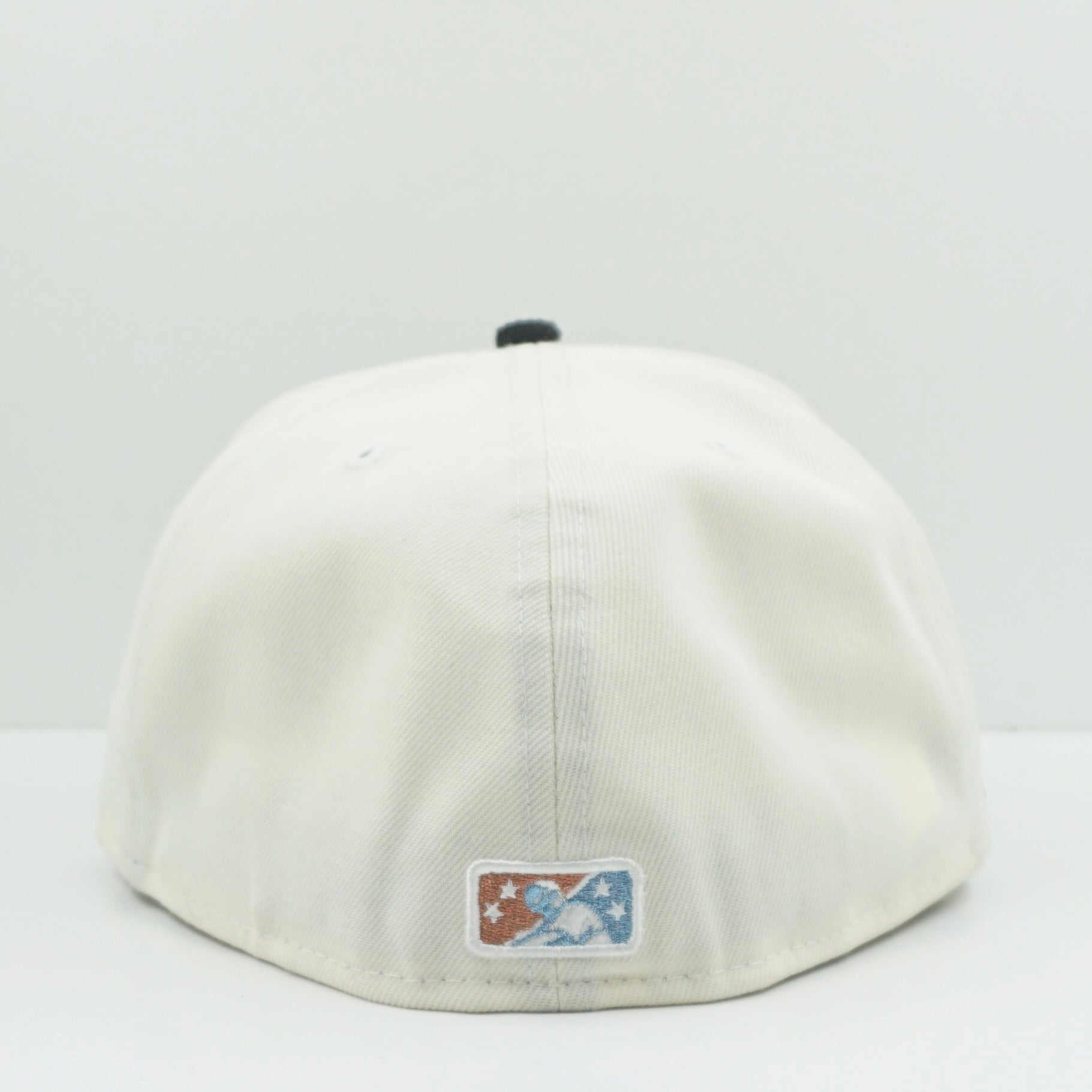 New Era Buffalo Bisons Beige Black Corduroy Brim Fitted Cap