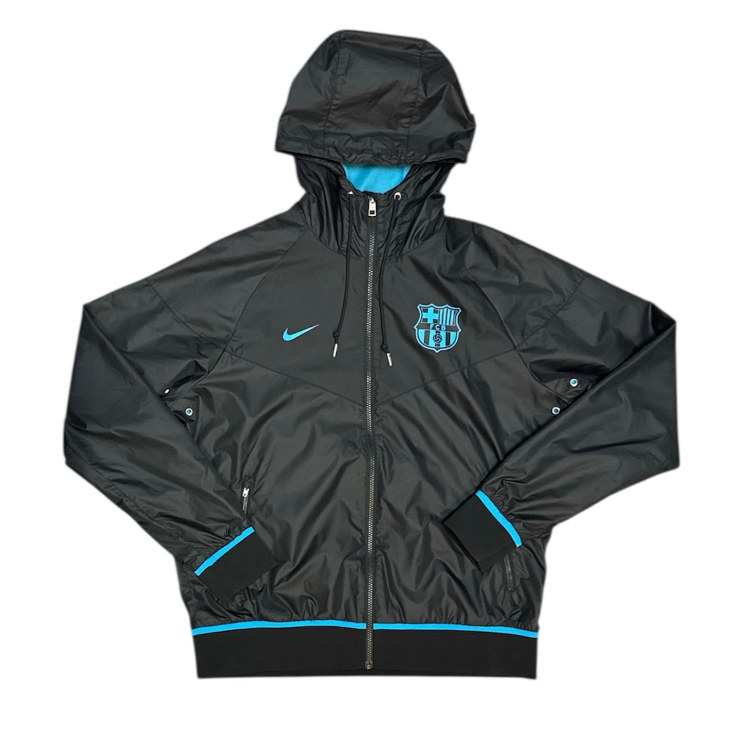 Nike Barcelona Black Blue Windrunner Jacket