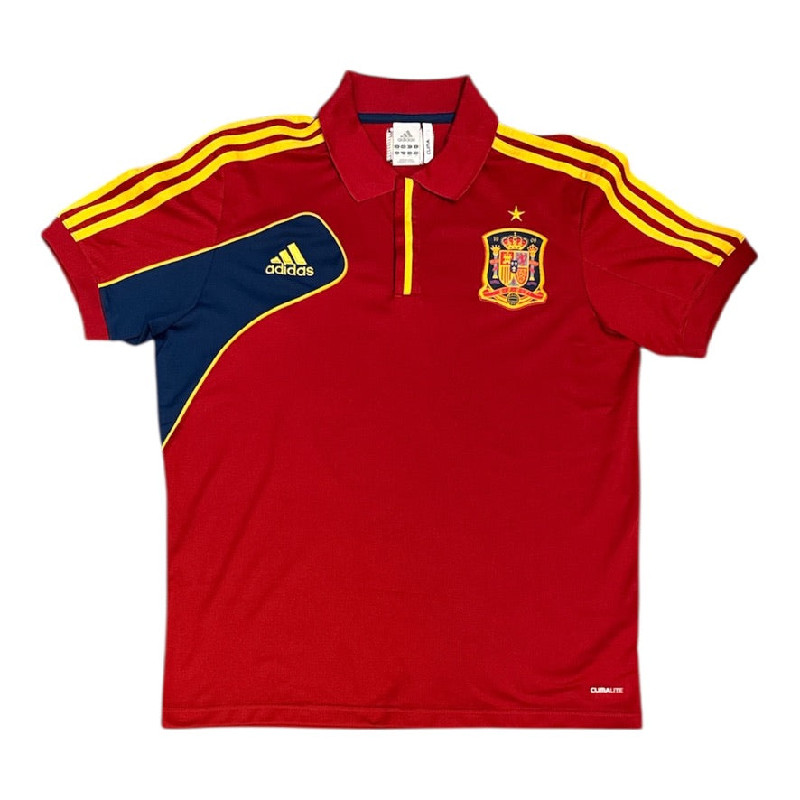 Adidas Spain 2011/2012 Football Polo Jersey