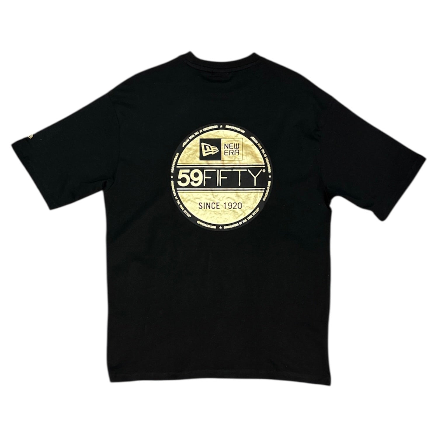 New Era Sticker Black Tshirt