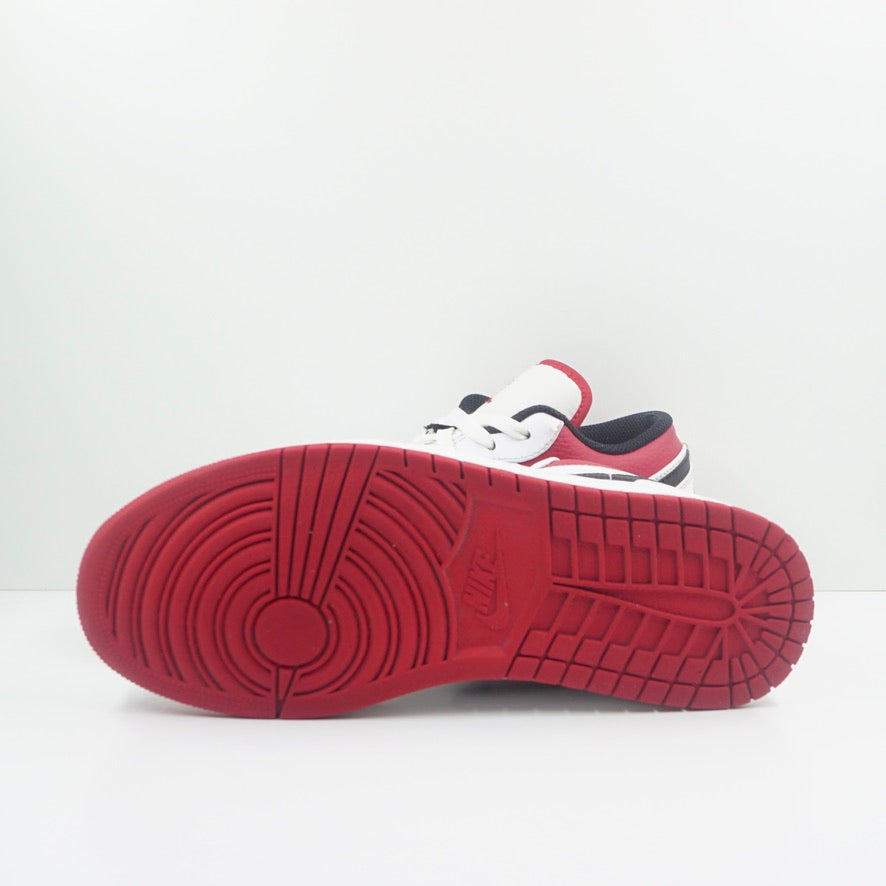 Jordan 1 Low White University Red