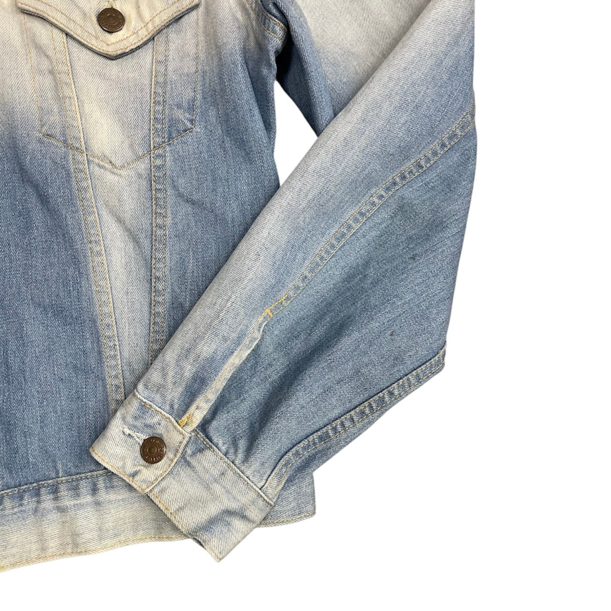 Levi's Strauss & Co Light Blue Faded Jeans Jacket (W)