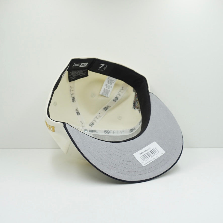 New Era Toronto Blue Jays Beige Navy Fitted Cap
