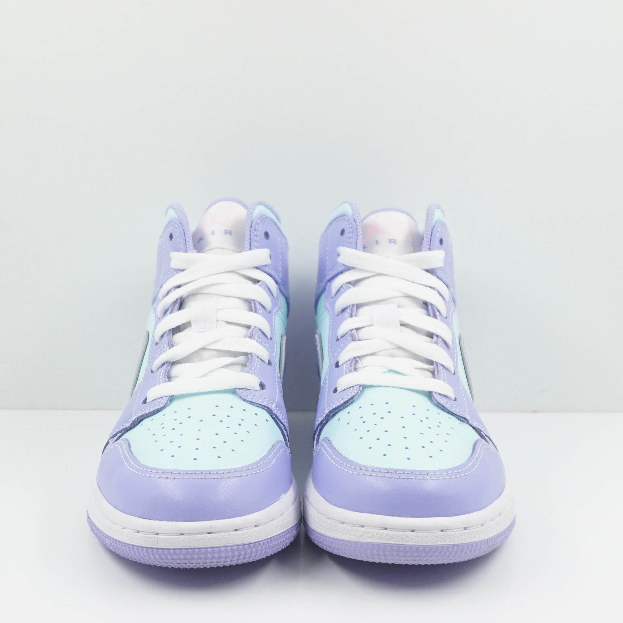 Jordan 1 Mid Purple Aqua (GS)