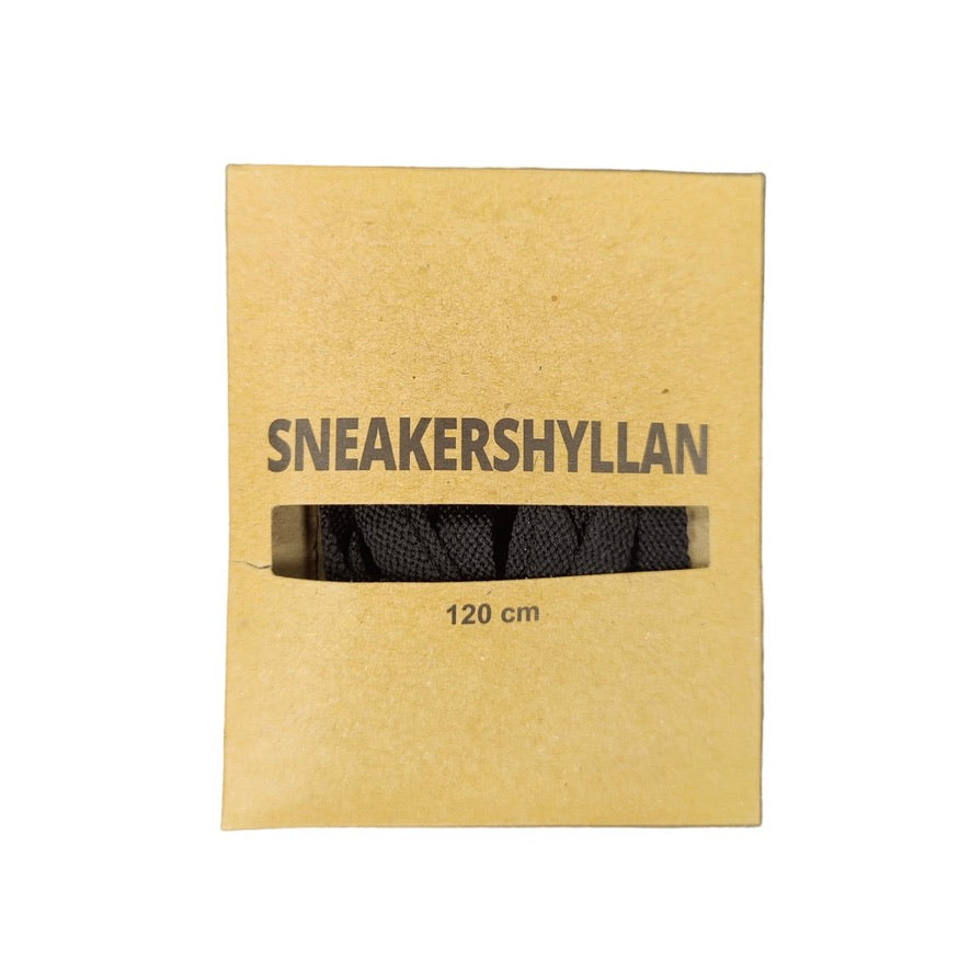 Sneakershyllan Shoe Laces Asphalt Black