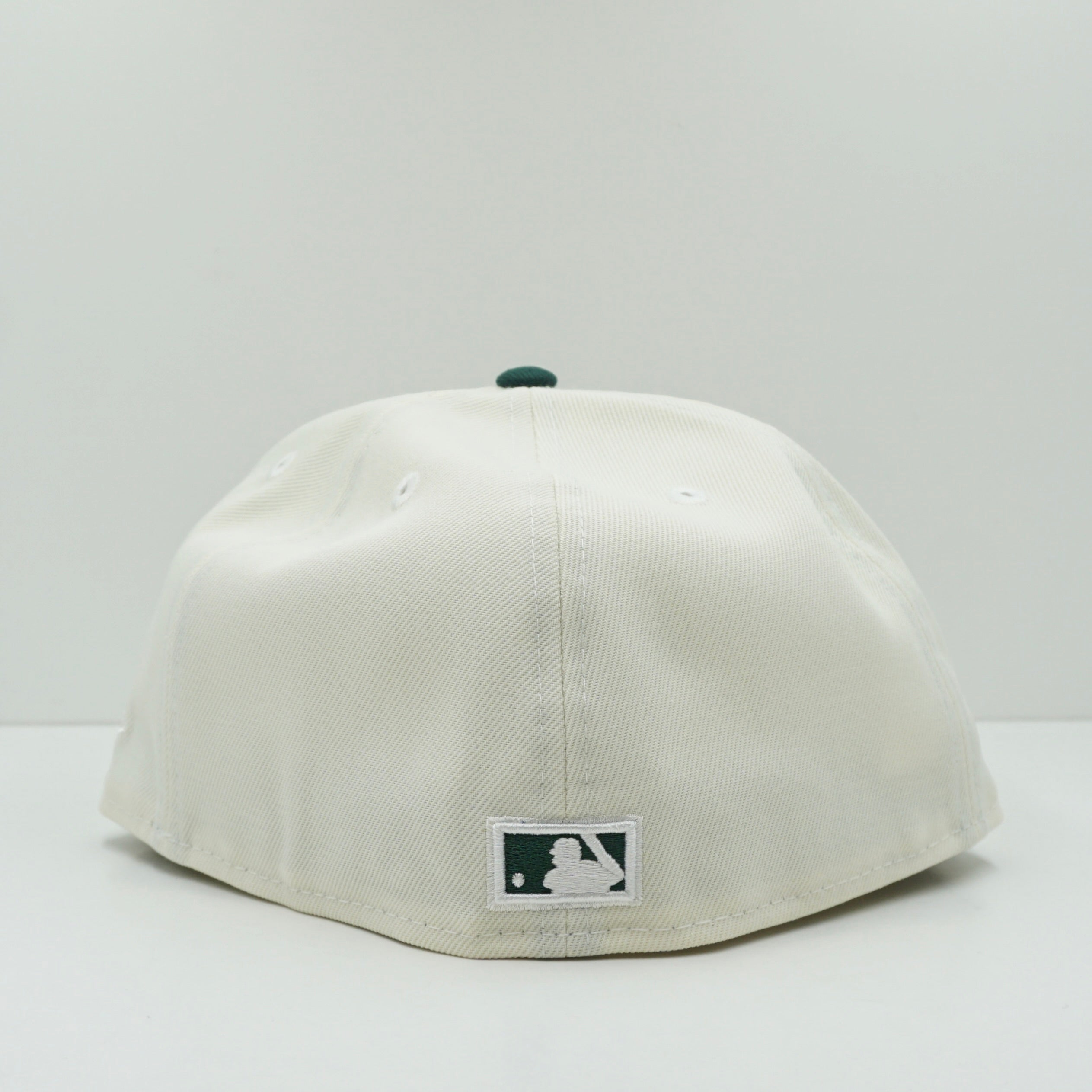 New Era Oakland A's Green Cream Fitted Cap