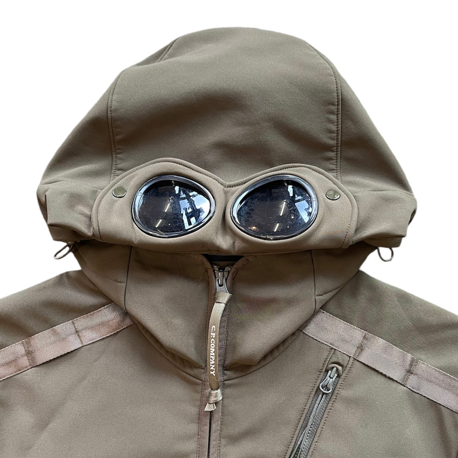 C.P. Company Google Hood Utility Green Jacket