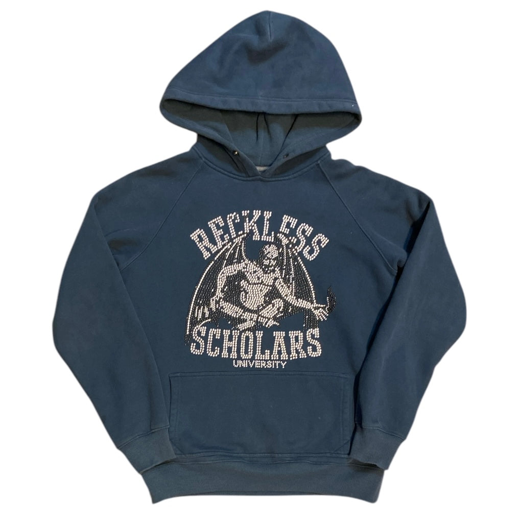 Reckless Scholar Navy Hoodie