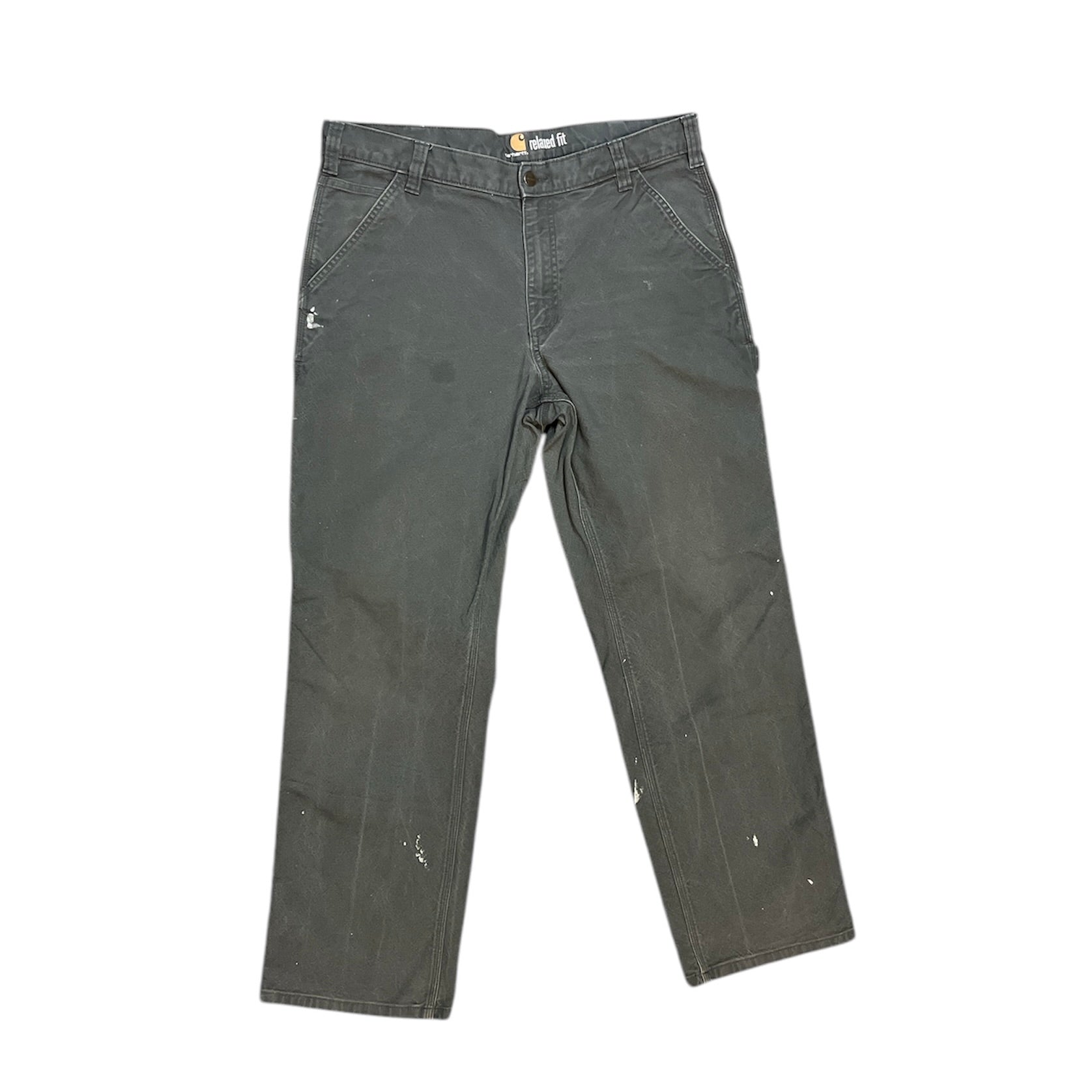 Carhartt Grey Carpenter Pants