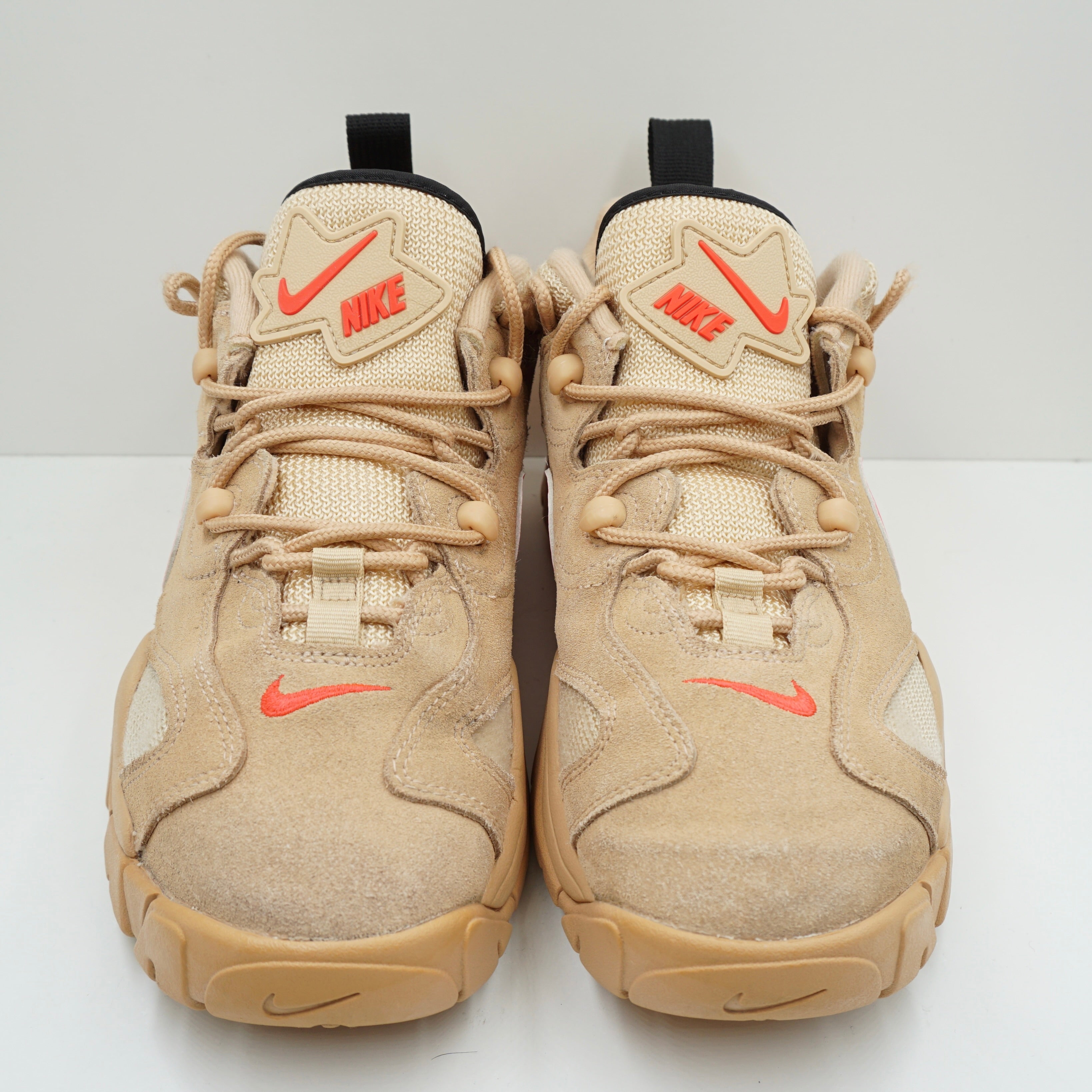 Nike Air Barrage Low Vachetta Tan Laser Crimson White Onyx