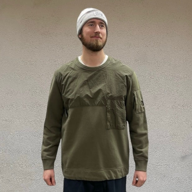 CP Company Green Crewneck