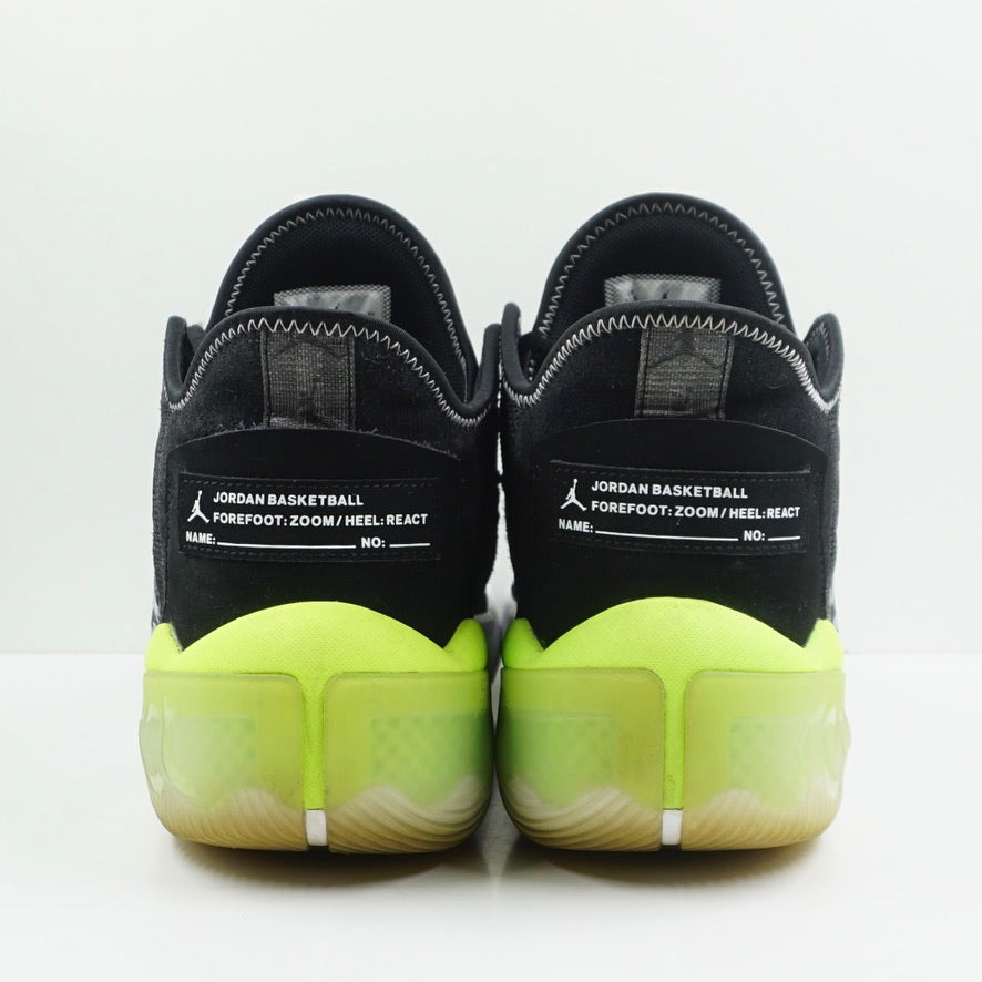 Jordan React Elevation Black Light Smoke Grey Volt White