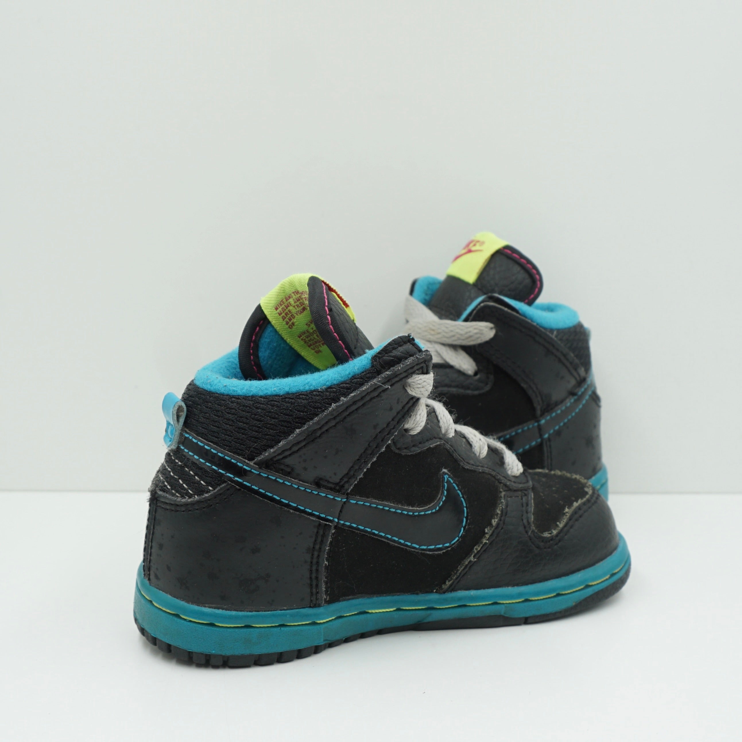 Nike Dunk High Black Fireberry Toddler