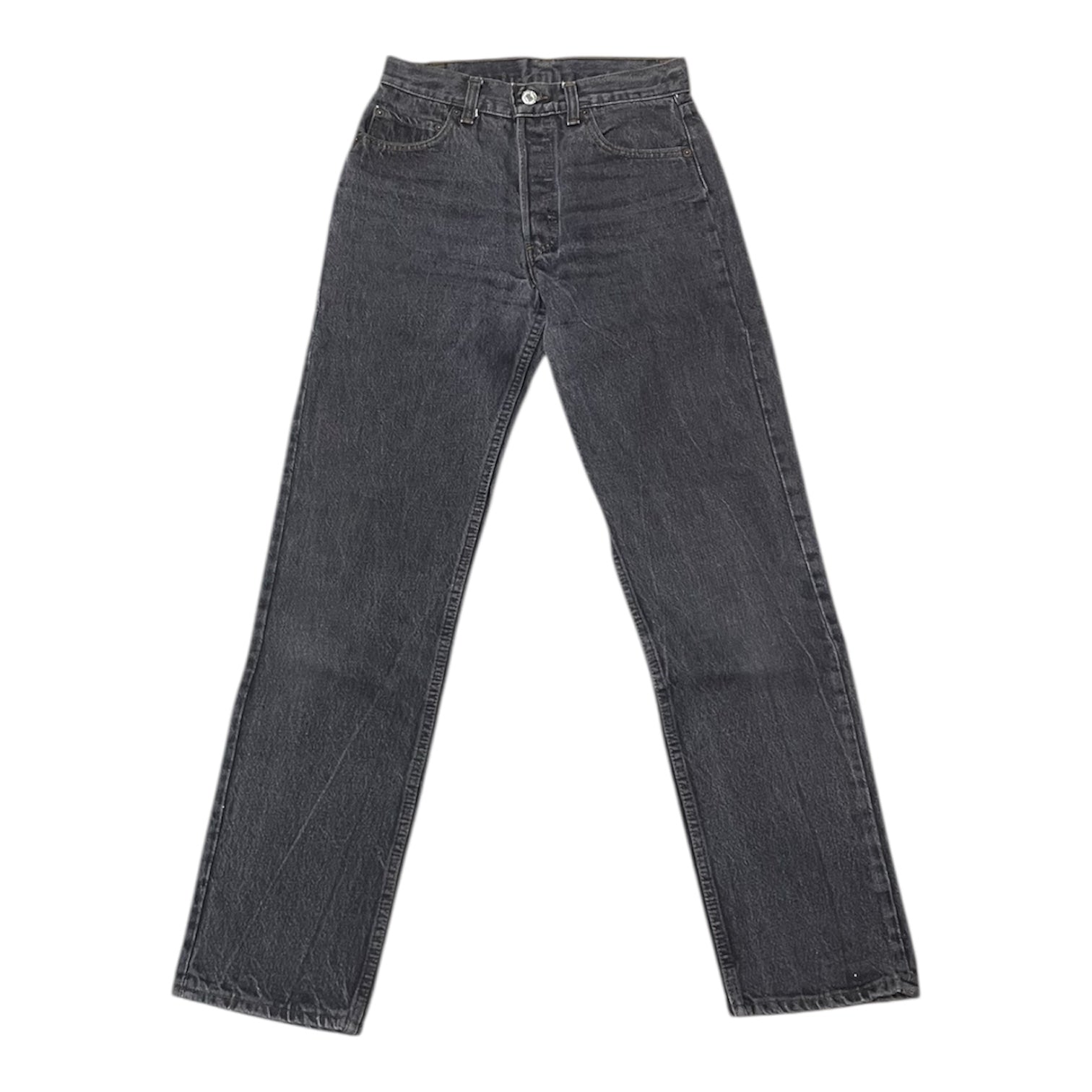 Vintage Levis Dark Grey 501 Jeans