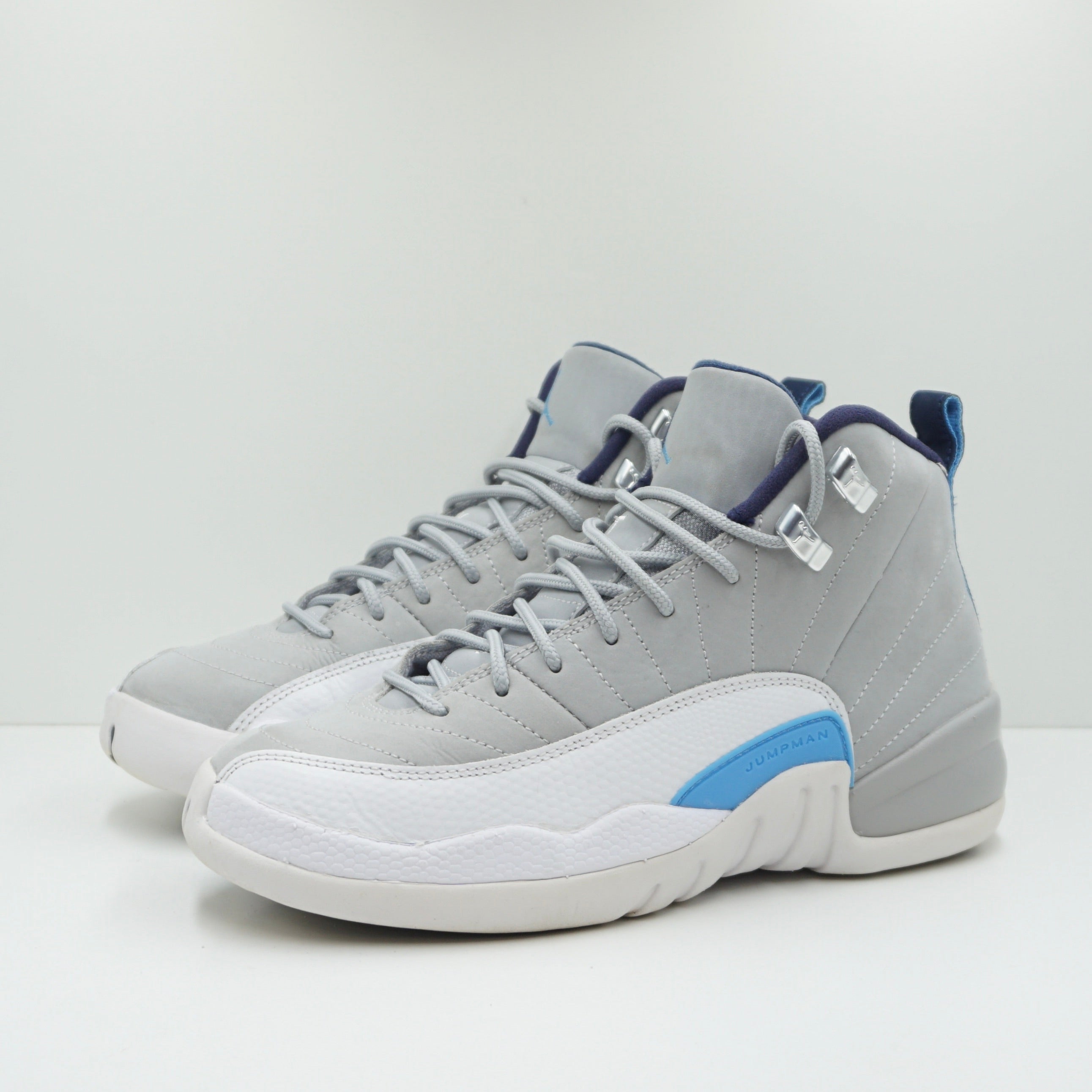 Jordan 12 Retro Grey University Blue (GS)