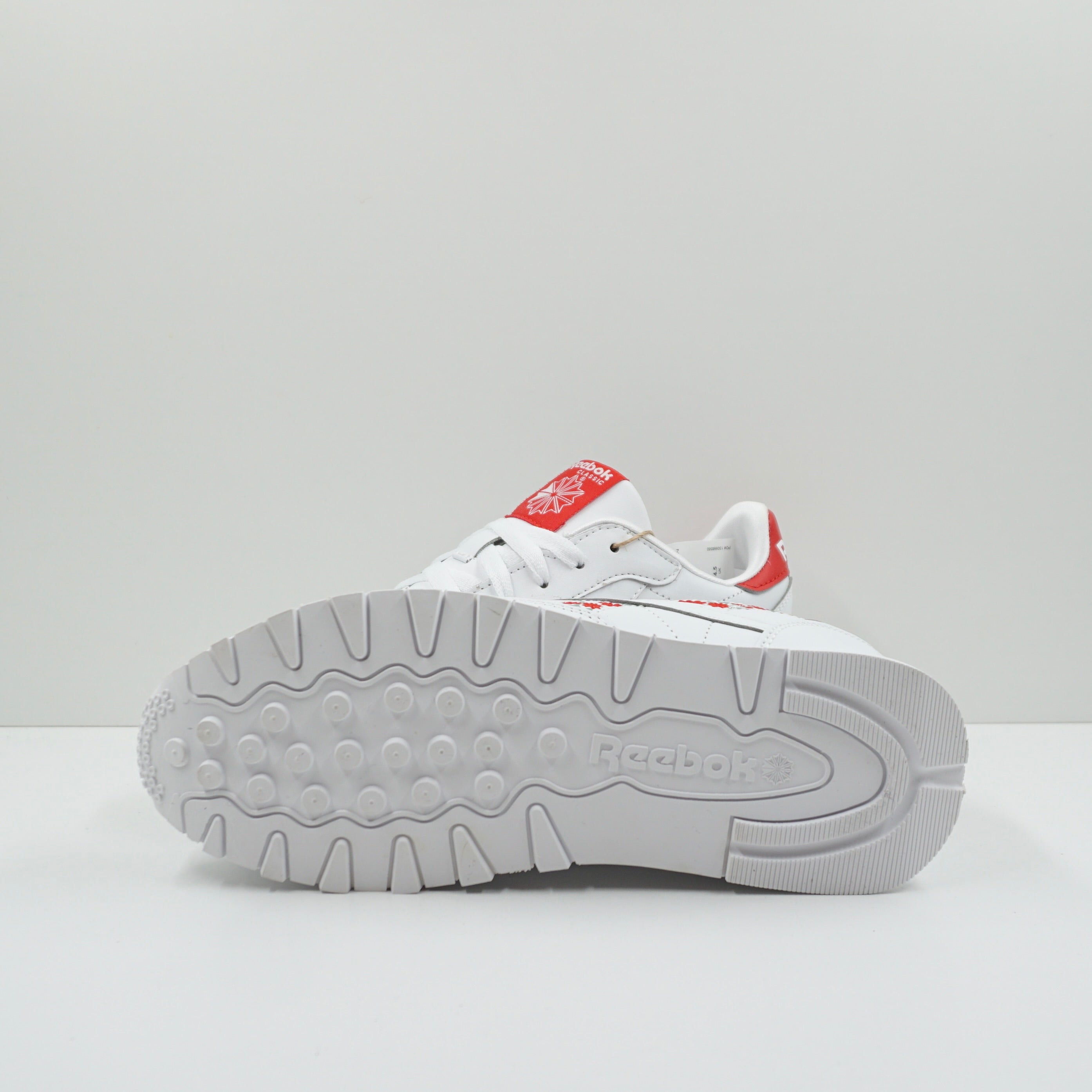 Reebok Classic Leather Flower Crowns White Red