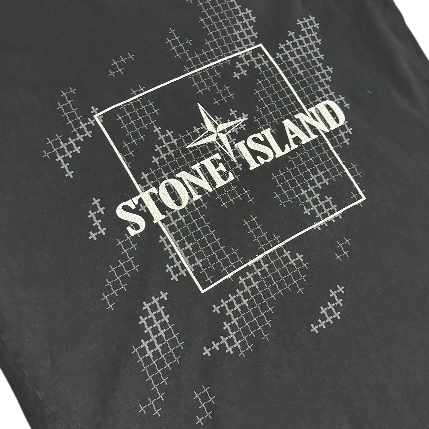 Stone Island 2017 Black Graphic Tshirt