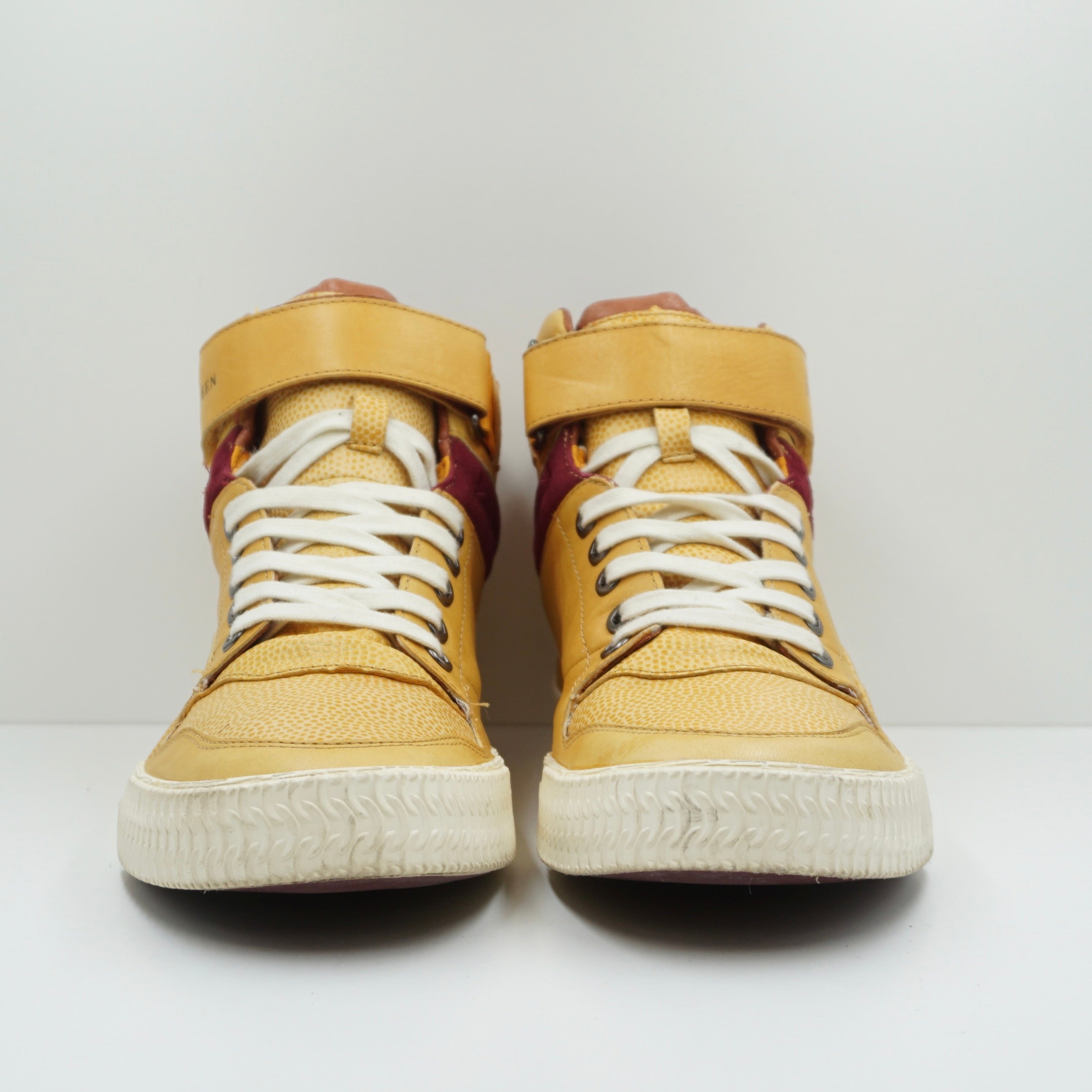 Puma x Alexander McQueen Yellow Hi top Sample