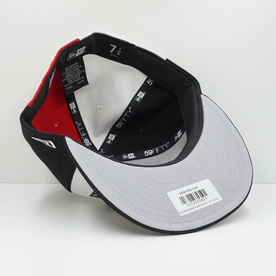 New Era Atlanta Falcons Black Red Fitted Cap