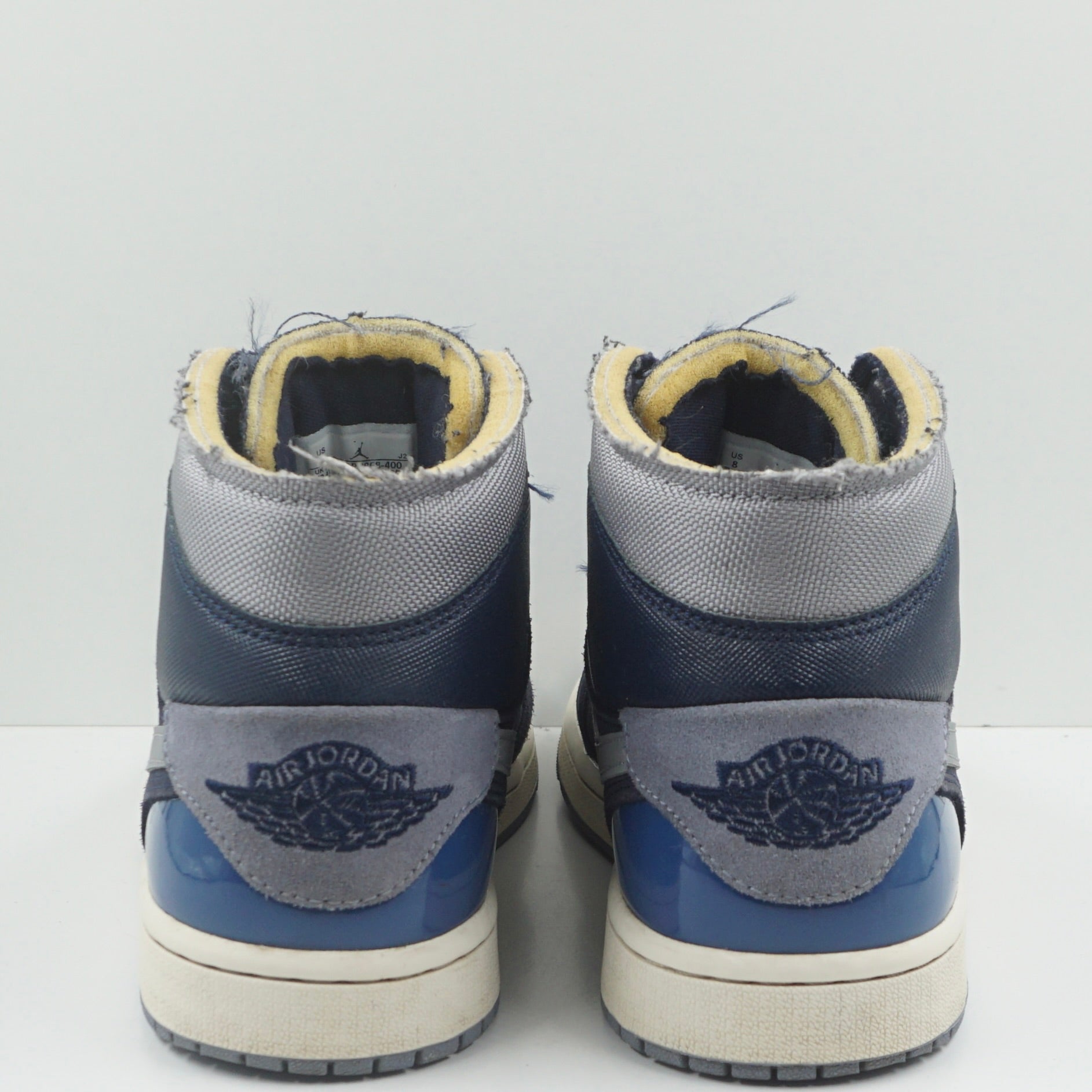 Jordan 1 Mid SE Craft Obsidian French Blue Ashen Slate White