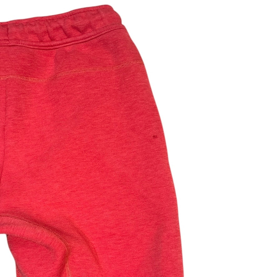 Nike Tech Fleece Full Zip Hoodie & Pants Red Set (Youth)