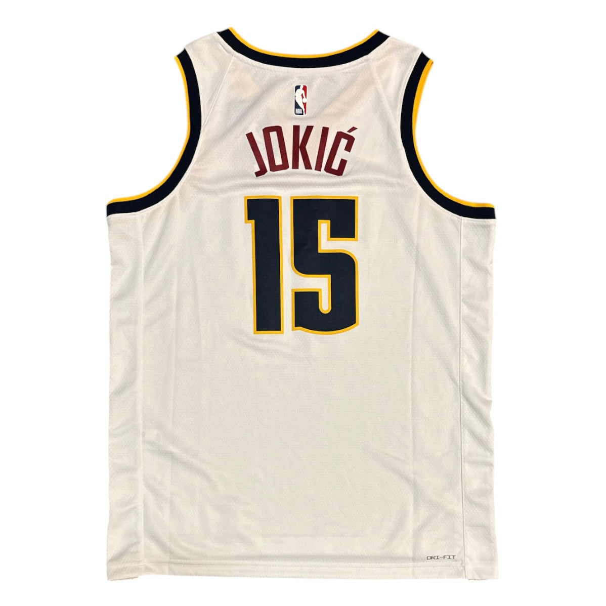 Nike Denver Nuggets Association Jokic #15 Swingman Basketball Jersey