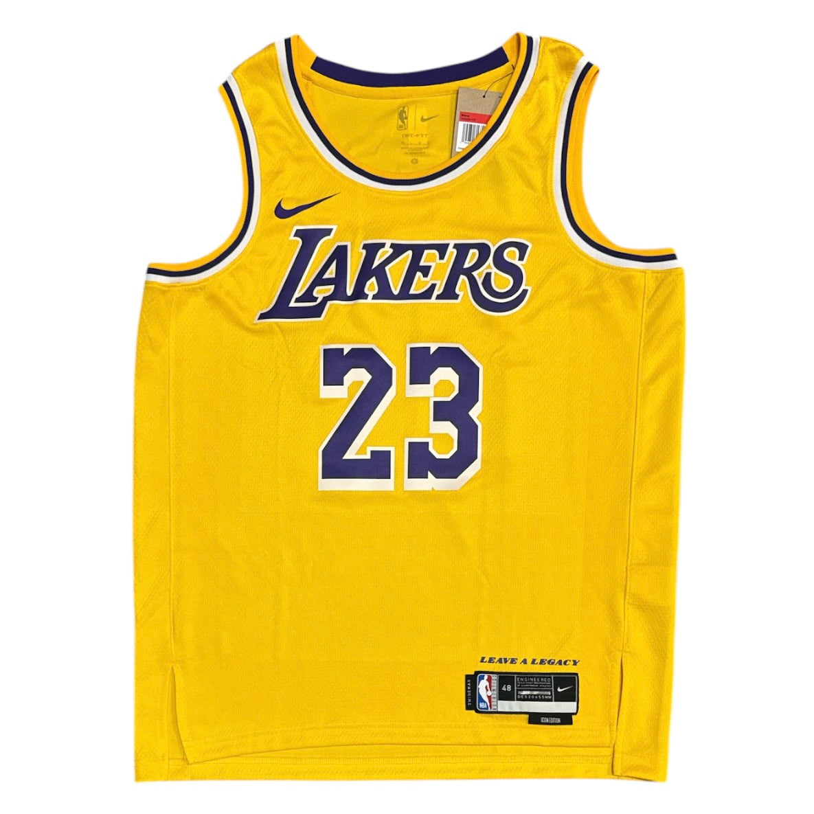 Nike Los Angeles Lakers Lebron James #23 2022/2023 Icon Edition Swingman Basketball Jersey