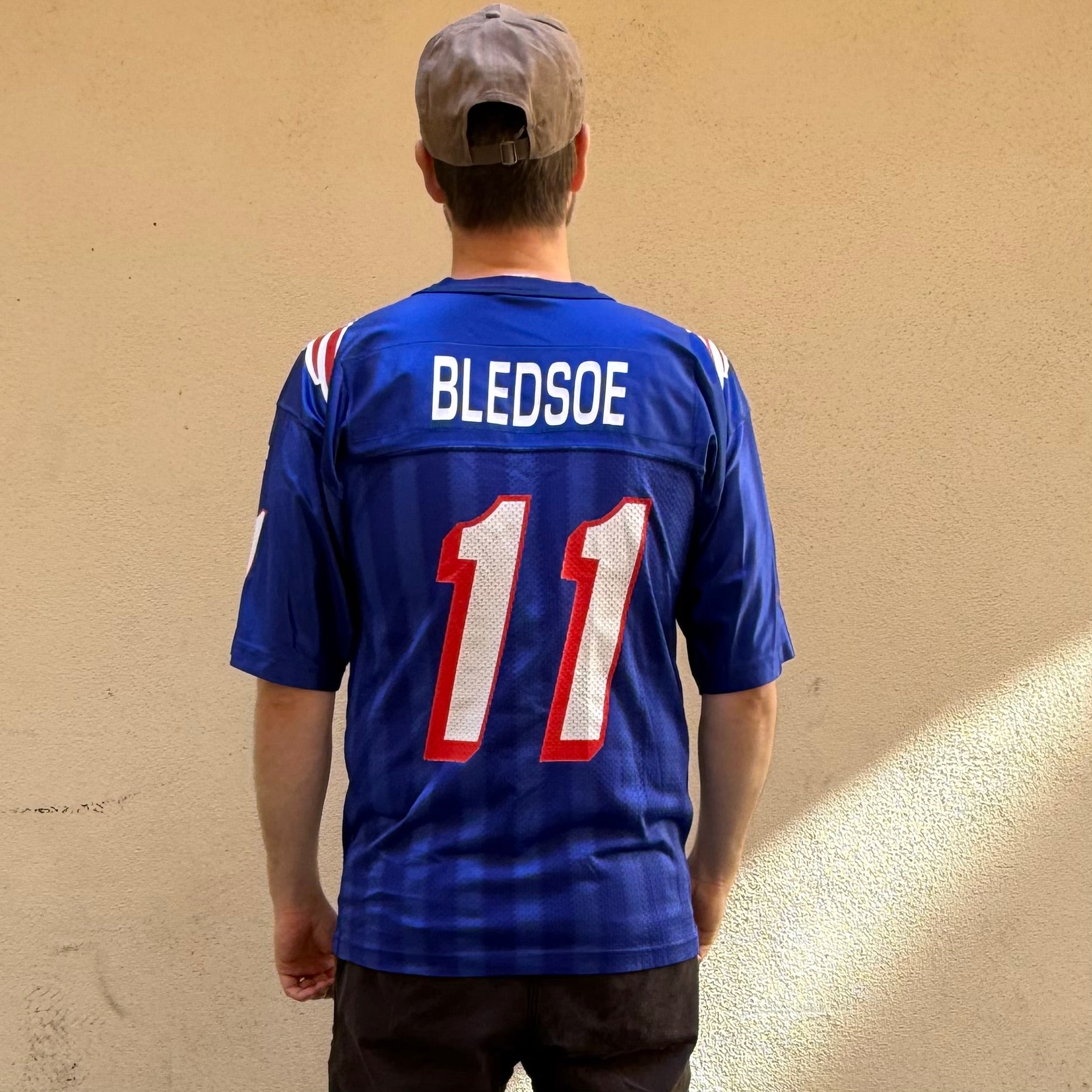 Starter New England Patriots #11 Bledsoe American Football Jersey