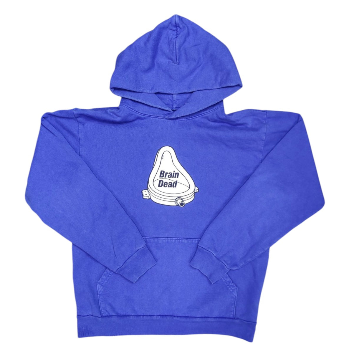 Brain Dead Urinal Blue Hoodie
