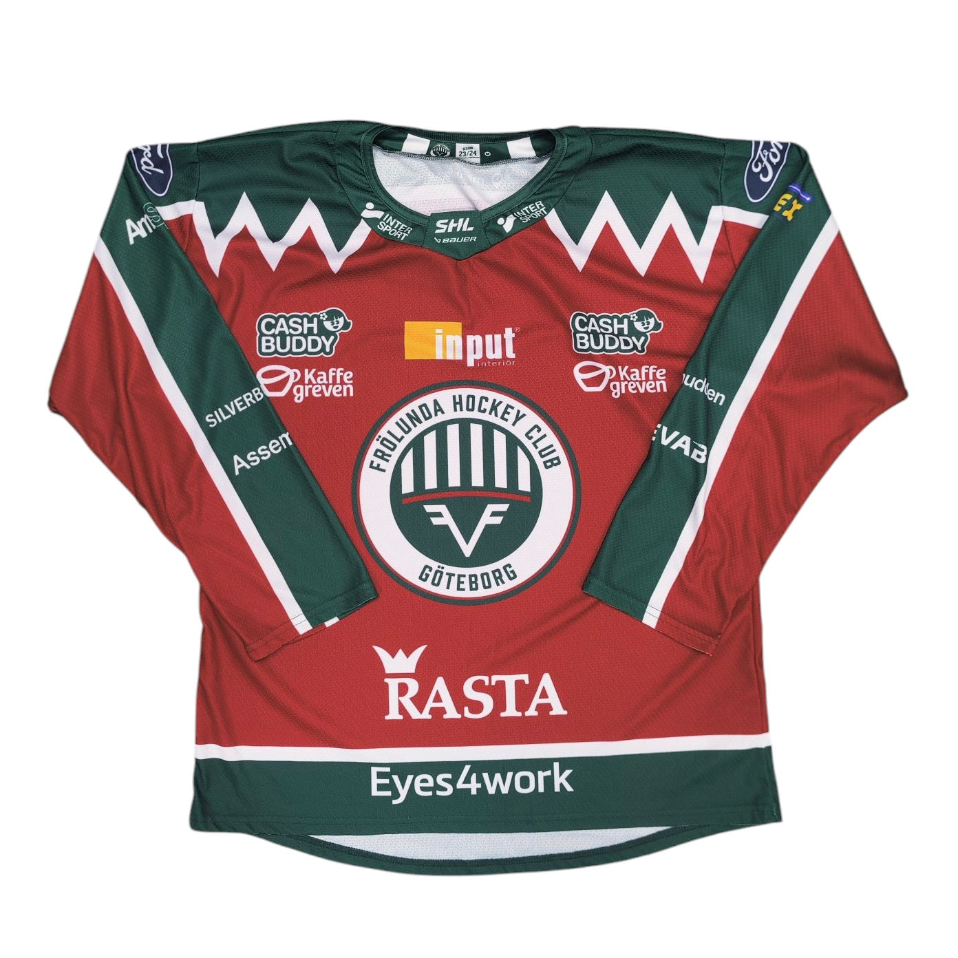 Frölunda HC 2023/2024 Replica Home Red Hockey Jersey