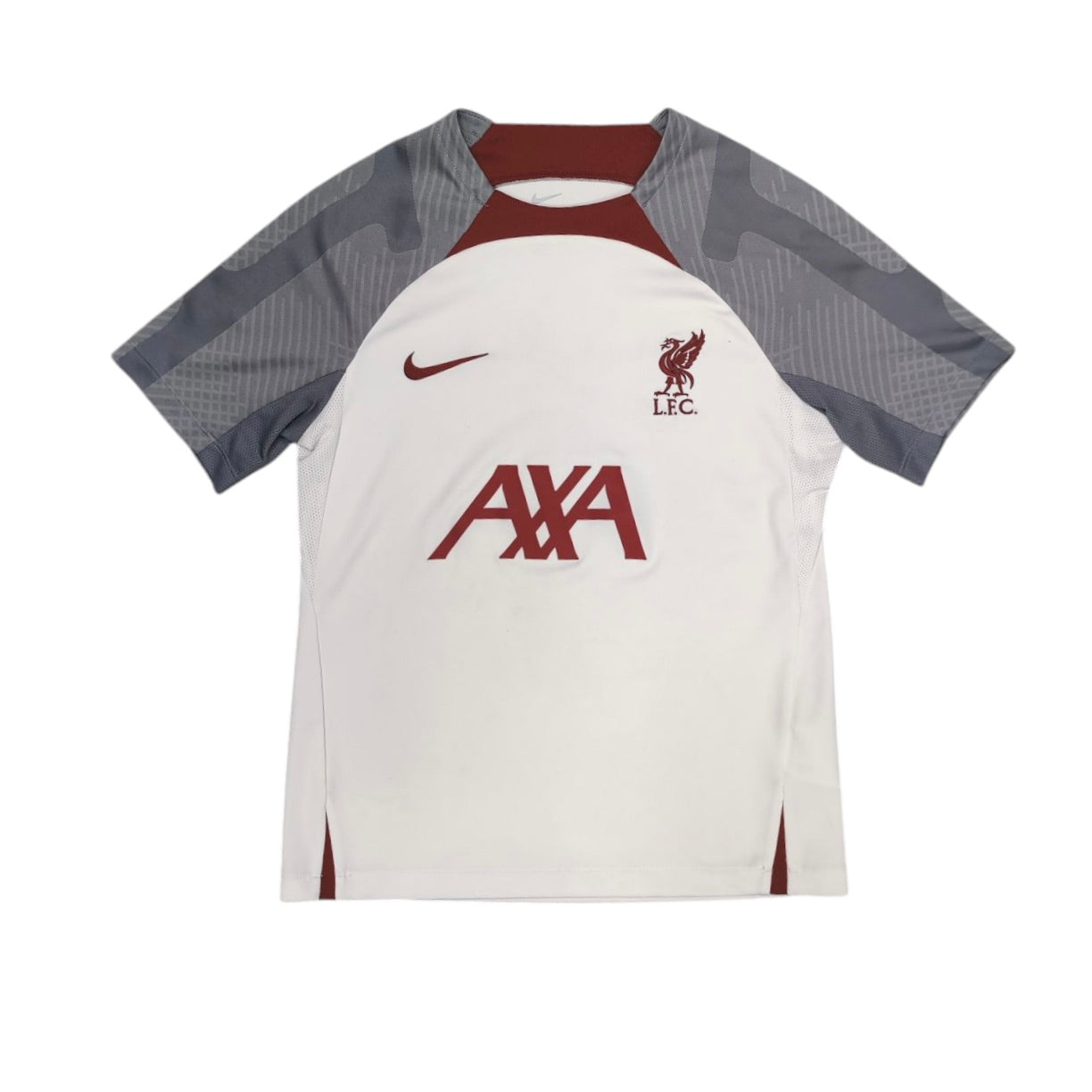Nike Liverpool FC 2022/23 White/Red Training Football Jersey (Youth)