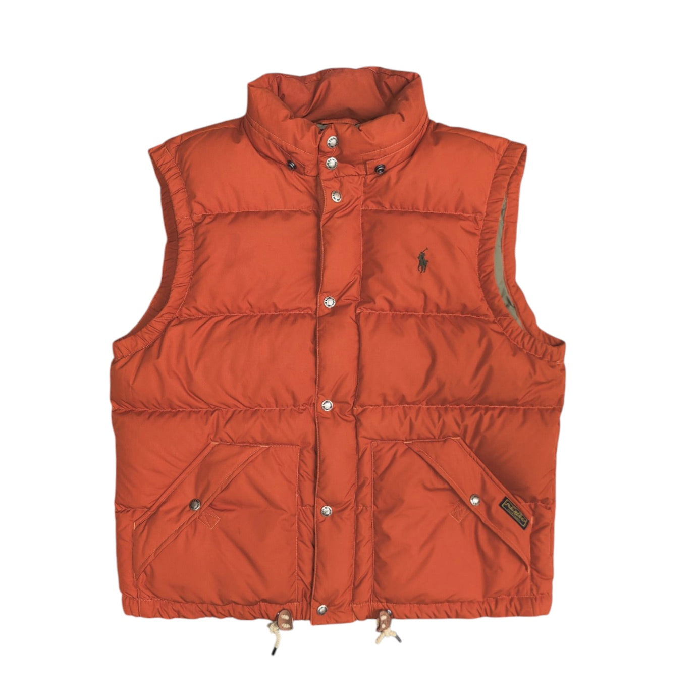 Ralph Lauren Polo Down Orange Vest