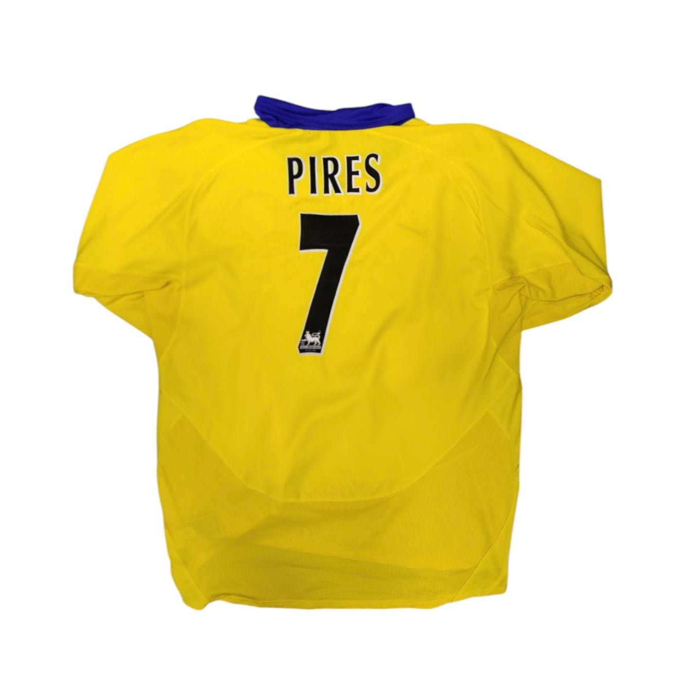 Nike Arsenal 2003/2004 Pires #7 Away Long Sleeve Football Jersey