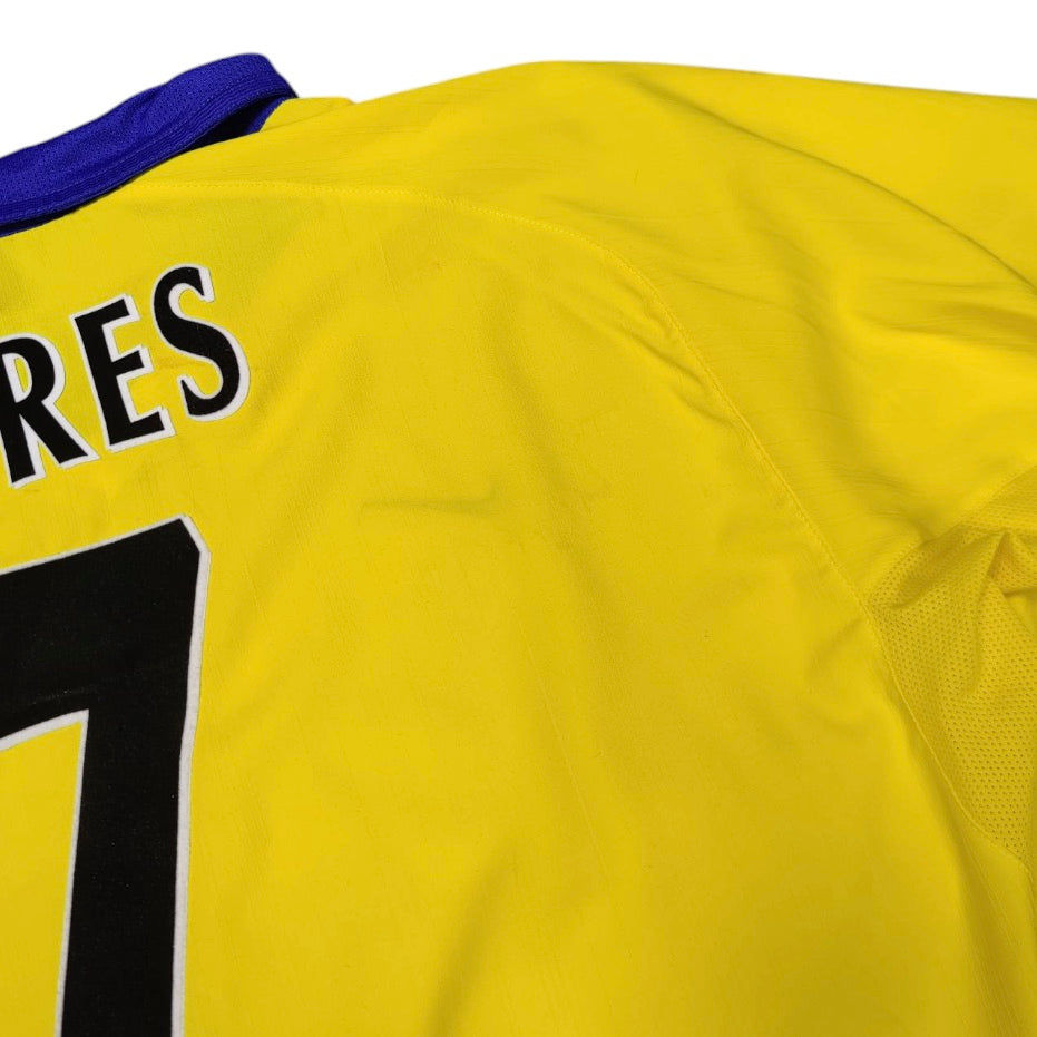 Nike Arsenal 2003/2004 Pires #7 Away Long Sleeve Football Jersey