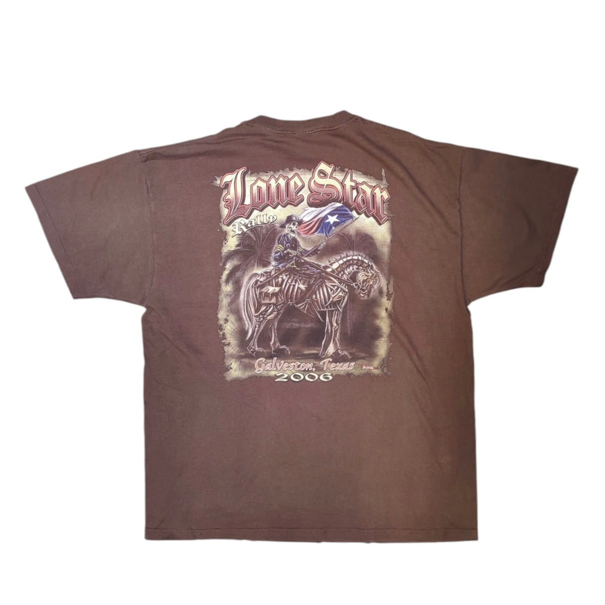 Lone Star Rally Brown Tshirt