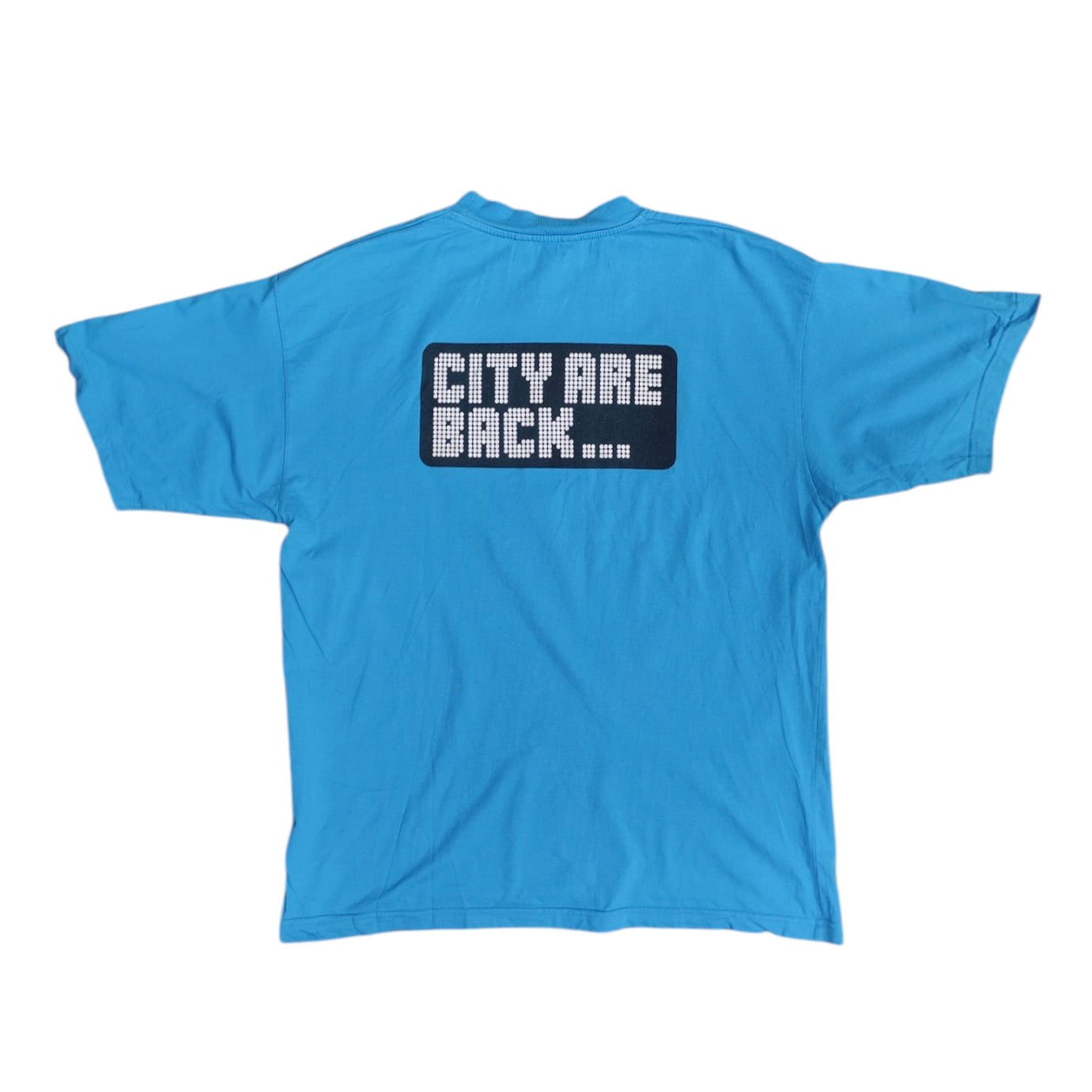 Vintage Manchester City City is Back 2000 Tshirt
