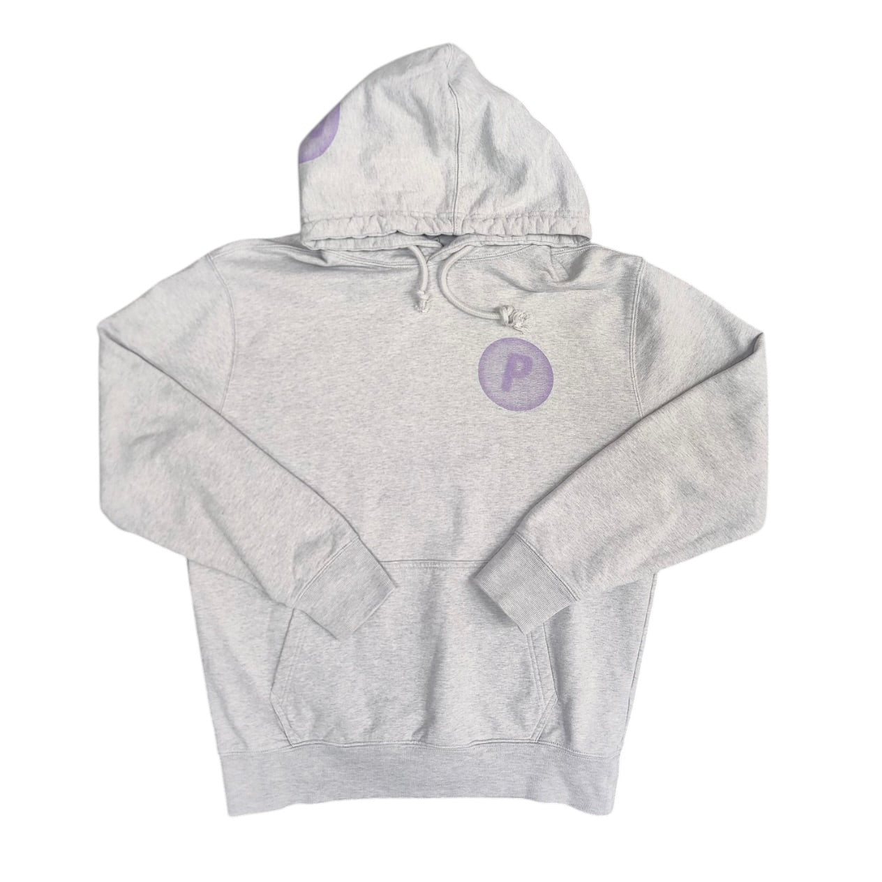 Palace Pircular Grey Marl Hoodie