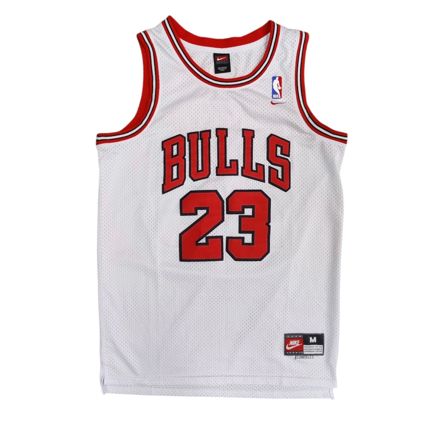 Nike Jordan #23 Chicago Bulls White Basketball Jersey