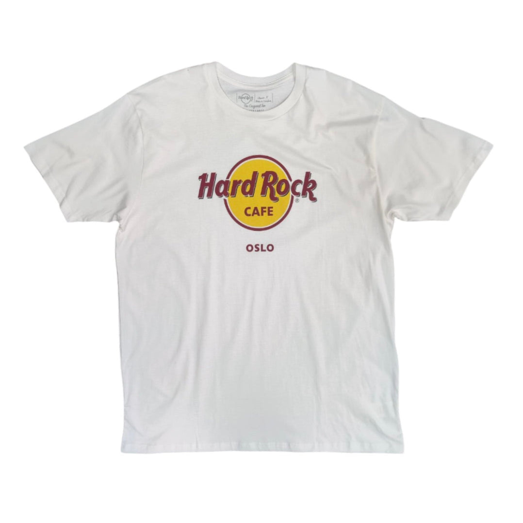 Hard Rock Cafe Oslo White Tshirt