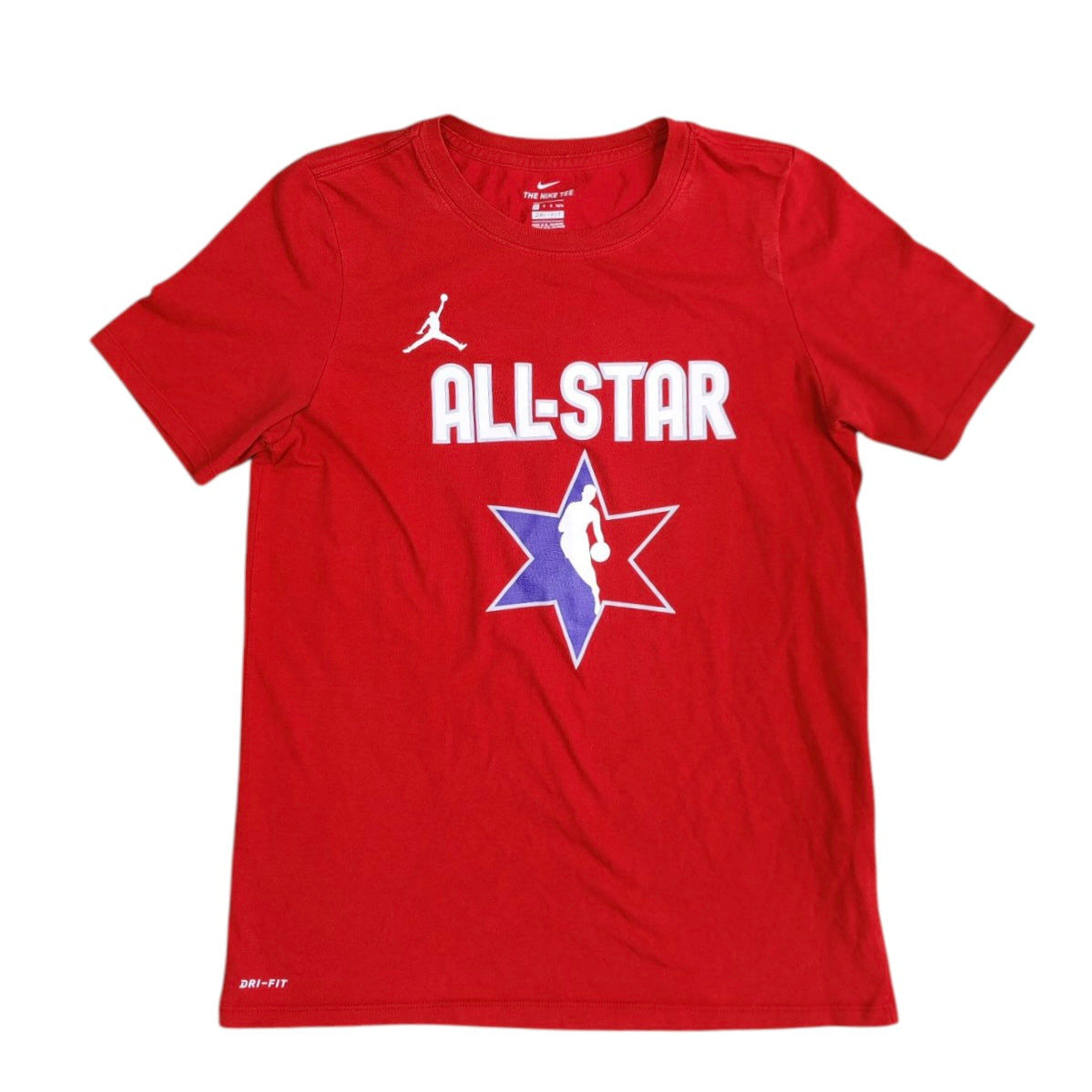 Jordan All Star NBA #34 Antetokomunmpo Red Tshirt (Youth)