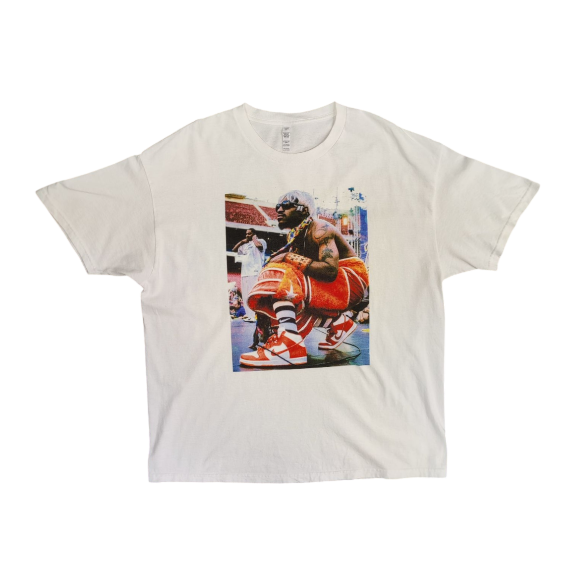 Gildan Andre 3000 White Tshirt