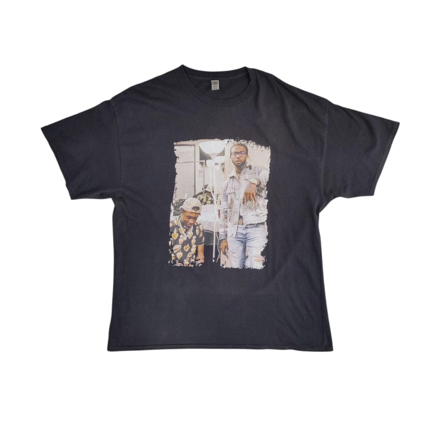 Gildan Pop Smoke Black Tshirt