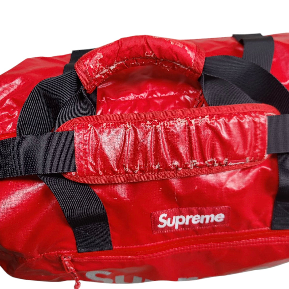 Supreme FW17 Red Duffel Bag