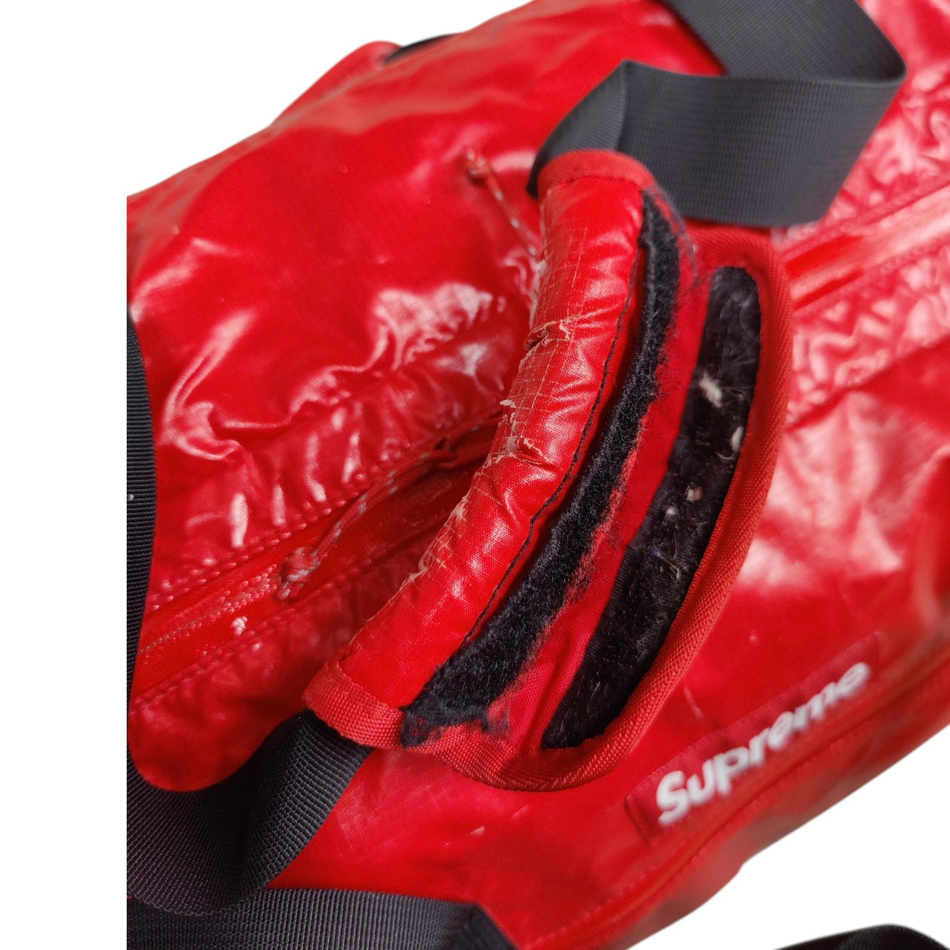 Supreme FW17 Red Duffel Bag